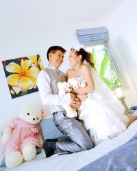 คุณปุ๊กกับคุณนรินทร์ - Lux Wedding Studio