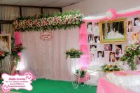 pink theme wedding decoration - บิบี๋สตูดิโอ อำนาจเจริญ