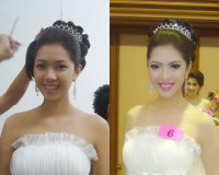 น้องวิว พงศ์ชนก : Miss Thailand World 2009 - คุณโอ๋เวดดิ้งสตูดิโอ พิษณุโลก แชมป์แต่งหน้าเจ้าสาว C.A.T.2011 แชมป์ผมโลก C.A.T / C.M.C 2012