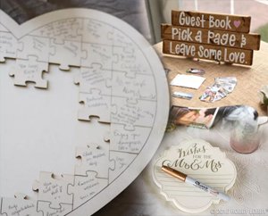  , ไอเดีย Wedding Guest Book สมุดอวยพร เกร๋ๆ ไม่ซ้ำใคร! 