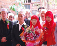 บรรยากาศการแต่งงานมุสลิม ของชาวชนบทในประเทศจีน