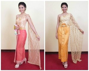  , เจ้าสาวชุดไทยห่มสไบ งามอย่างไทย