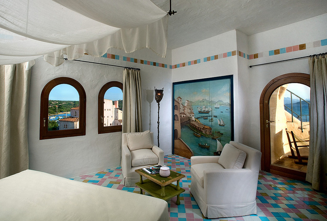The Presidential Suite โรงแรม Cala di Volpe / Costa Smeralda,Sardinia ประเทศอิตาลี