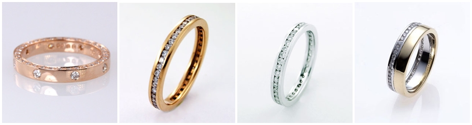 แหวนเพชรรอบนิ้ว แหวนแต่งงาน แหวนเพชรรอบวง แหวนรอบนิ้ว  Eternity Rings Infinity Rings