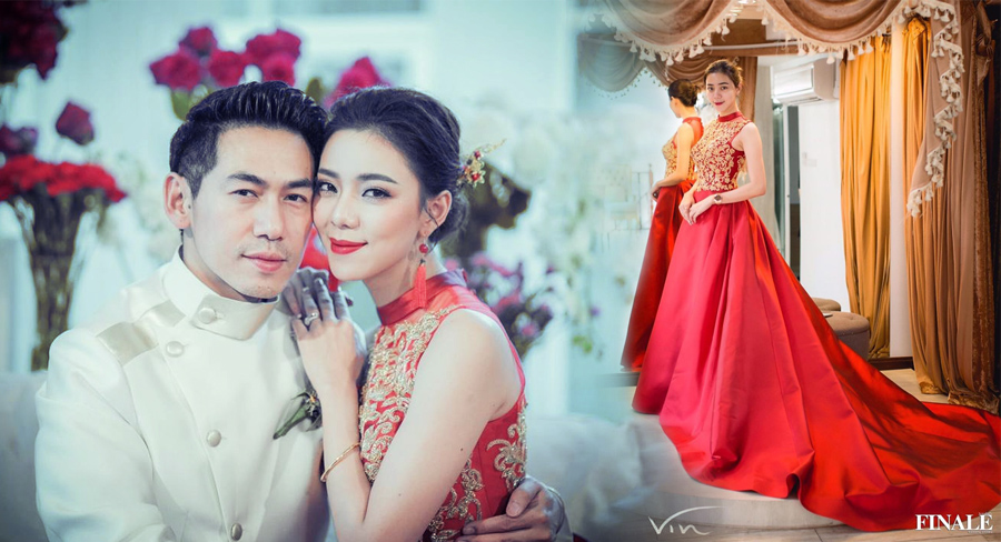ชุดแต่งงาน สีแดง , ชุดเจ้าสาว สีแดง , พิธีแต่งงานแบบจีน