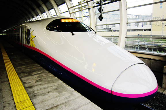 Honeymoon and Travel -Shinkansen2
