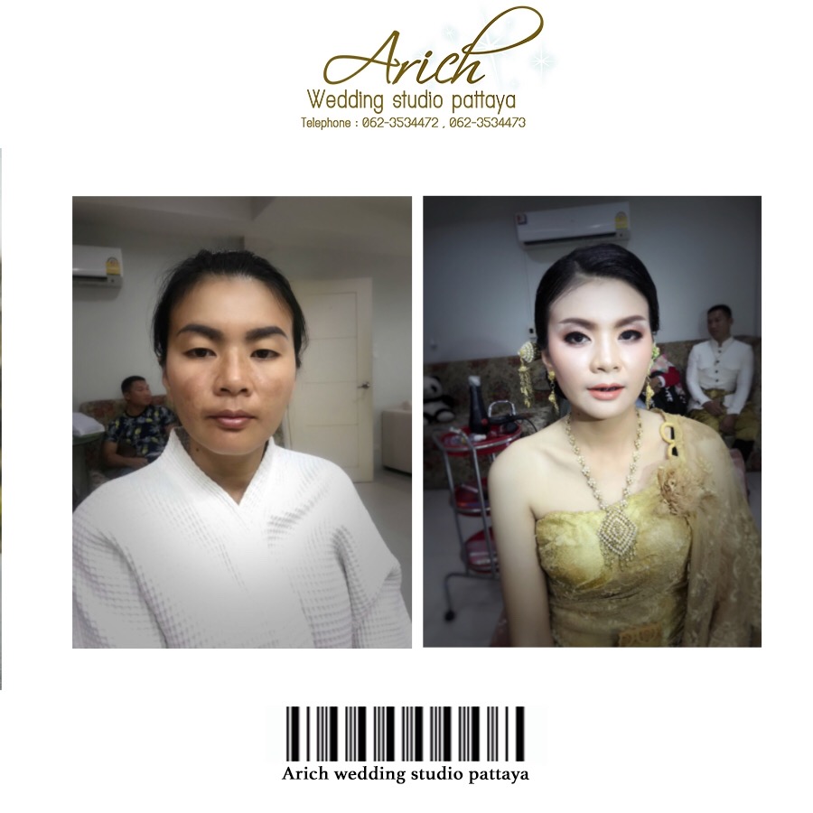 ช่างแต่งหน้าเจ้าสาว พัทยา , makeup Pattaya , Wedding Pattaya