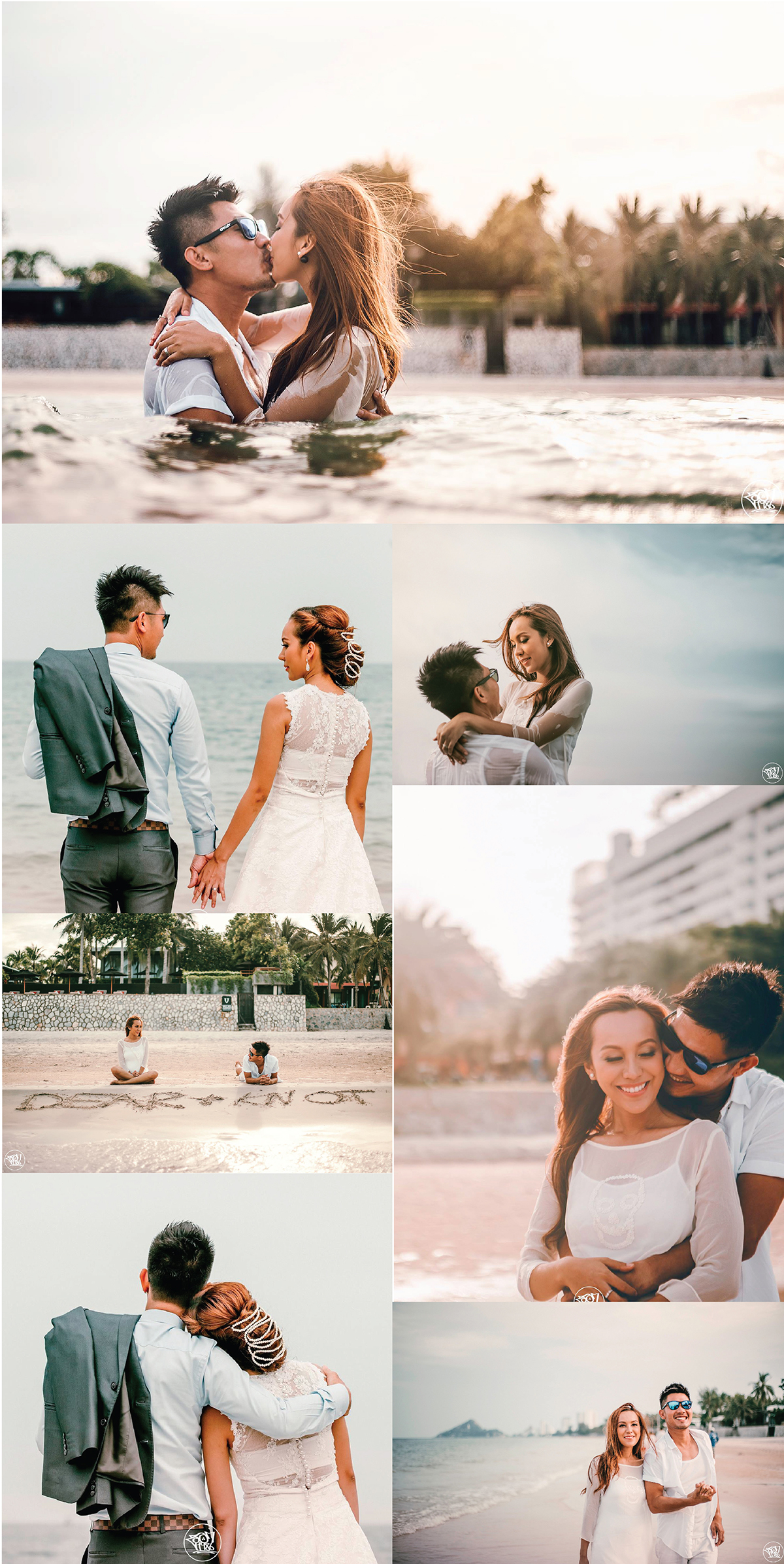 แพ็คเกจถ่ายพรีเวดดิ้ง ริมทะเล , Wedding on The Beach , หาช่างภาพถ่ายรูปแต่งงาน , ถ่ายภาพพรีเวดดิ้ง