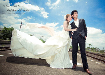 The Wedding vintage of love