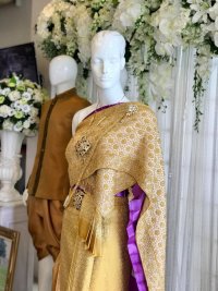 ชุดไทย , Thai Wedding Dresses - ไทไทกำแพงเพชร เวดดิ้ง สตูดิโอ