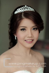 อัพเดท!!ผลงานแต่งหน้า & ทำผมเจ้าสาว 2559 - www.pingmakeup.com