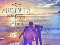 แต่งหน้าเจ้าสาว & บรรยากาศเบื้องหลัง - Miracle of love wedding sriracha