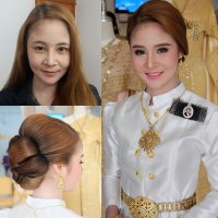 ผลงานแต่งหน้า-ทำผมเจ้าสาว [Wedding Makeup & Hair Stylist] - BB Wedding Studio สุโขทัย