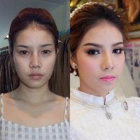 ผลงานแต่งหน้า-ทำผมเจ้าสาว [Wedding Makeup & Hair Stylist] - BB Wedding Studio สุโขทัย