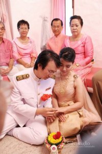 Ceremony พิธีหมั้น พี่หวาน+ พี่หมอต่อ - สหสตูดิโอ กาญจนบุรี