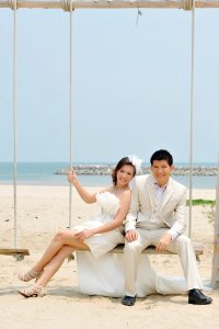 คุณปุ๊กกับคุณนรินทร์ - Lux Wedding Studio