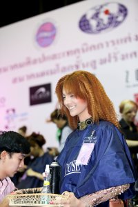 World Champion Evening Hairstyle - คุณโอ๋เวดดิ้งสตูดิโอ พิษณุโลก แชมป์แต่งหน้าเจ้าสาว C.A.T.2011 แชมป์ผมโลก C.A.T / C.M.C 2012