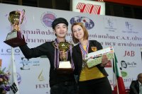 แชมป์ผมโลก C.M.C 2012 Byคุณโอ๋ - คุณโอ๋เวดดิ้งสตูดิโอ พิษณุโลก แชมป์แต่งหน้าเจ้าสาว C.A.T.2011 แชมป์ผมโลก C.A.T / C.M.C 2012