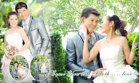 Wedding : คุณปุ๊กกับคุณนรินทร์ - Lux Wedding Studio