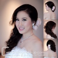 ผลงานแต่งหน้า ทำผม น้องเน - www.pingmakeup.com