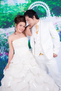 คุณเอ็มกับคุณนา - Lux Wedding Studio