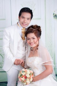 คุณเอ็มกับคุณนา - Lux Wedding Studio