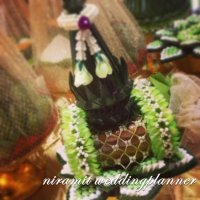 พานขันหมากสีเขียวมรกต - NIRAMIT Wedding Planner & Organizer