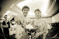 วันงานจริง น้องโรส พิธีเช้า ที่โรงแรมท๊อปแลนด์ พิษณุโลก - คุณโอ๋เวดดิ้งสตูดิโอ พิษณุโลก แชมป์แต่งหน้าเจ้าสาว C.A.T.2011 แชมป์ผมโลก C.A.T / C.M.C 2012