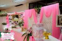 pink theme wedding decoration - บิบี๋สตูดิโอ อำนาจเจริญ