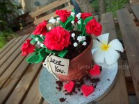 Cake fondant ฉะเชิงเทรา - Lovely Bits & Bake House