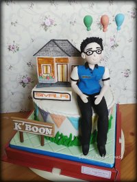 Cake fondant ฉะเชิงเทรา - Lovely Bits & Bake House