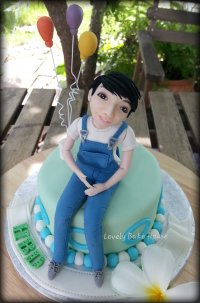 Cake fondant ฉะเชิงเทรา - Lovely Bits & Bake House