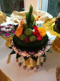 พานขันหมากธรรมดา - NIRAMIT Wedding Planner & Organizer