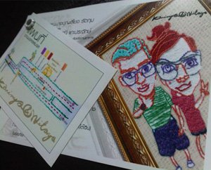 ไอเดียเก๋ๆ การ์ด handmade ของคู่บ่าว-สาวทำเองได้ไม่ซ้ำใคร