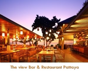 ร้านอาหารโรแมนติก The View Bar & Restaurant พัทยา