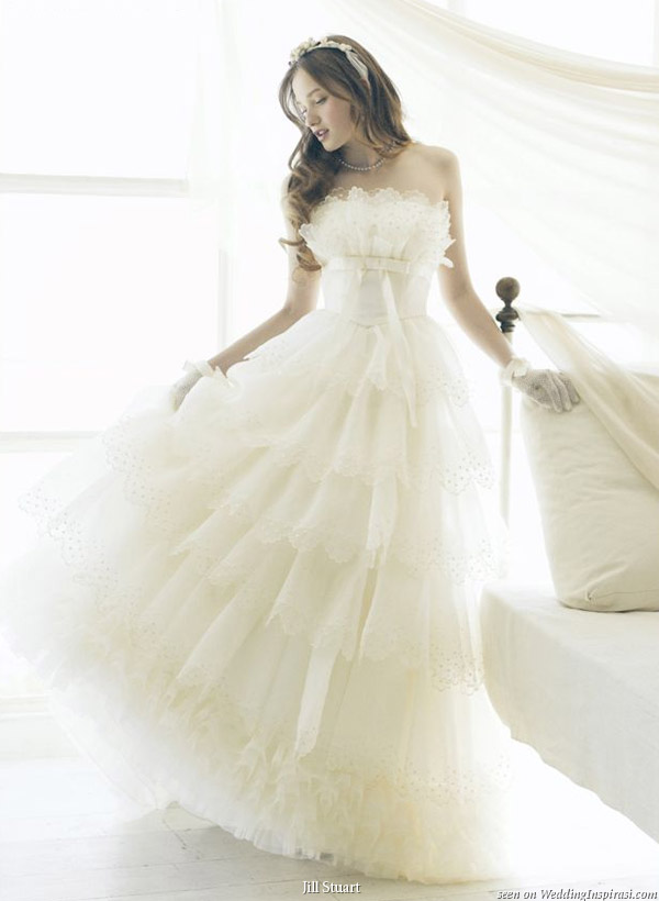 แบบชุดแต่งงาน Romantic Wedding Dresses by Jill Stuart