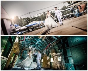 สถานที่ถ่าย Pre Wedding @ พิพิธภัณฑ์ทหารอากาศ