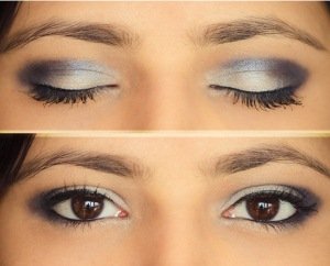 แต่งหน้าเจ้าสาวแบบ Blue Smokey Eyes