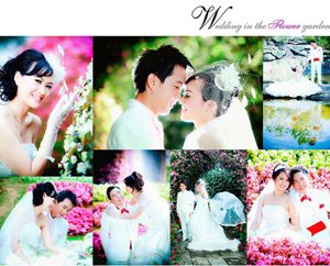 Wedding in the Flower garden
