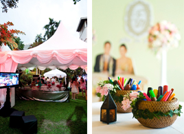 พลินวาน...บรรยากาศของงานแต่งงานสไตล์เรโทรและดิสโก้