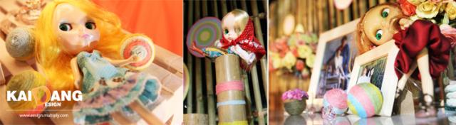 ตุ๊กตาบลายธ์...เพิ่มความน่ารักสดใสให้กับบรรยากาศแต่งงาน