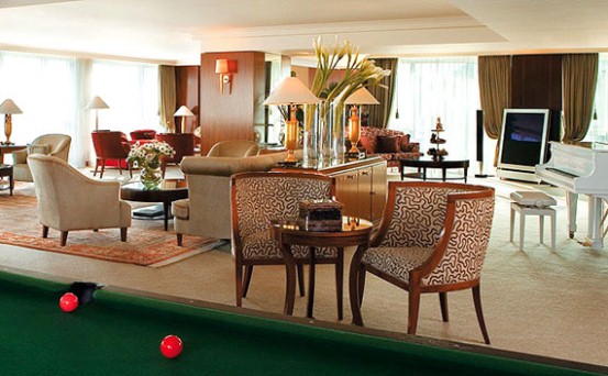 Royal Penthouse Suite โรงแรม President Wilson Hotel กรุงเจนีว่า ประเทศสวิตเซอร์แลนด์