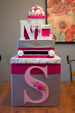 กล่องรับซองแต่งงาน หรือ Wedding Card Box แบบเก๋ๆ