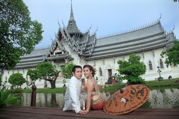 สถานที่ถ่ายภาพแต่งงานสมุทรปราการ :  เมืองโบราณ