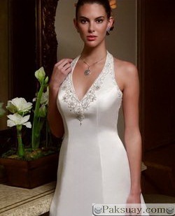 ชุดเจ้าสาวหายาก แฟชั่นชุดแต่งงานงานปัก