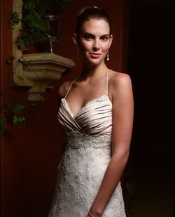 ชุดเจ้าสาวหายาก แฟชั่นชุดแต่งงานงานปัก