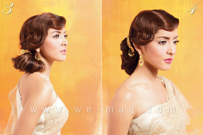 แต่งหน้า พิธีรดน้ำสังข์ 