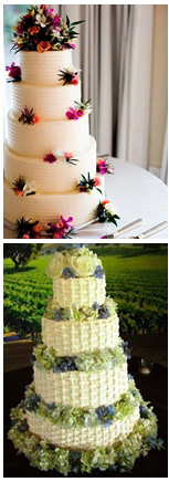 Flower Wedding Cake