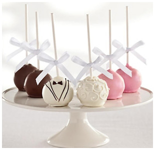 เค้กแต่งงาน เค้กป๊อป Cake Pops เค้กเสียบไม้