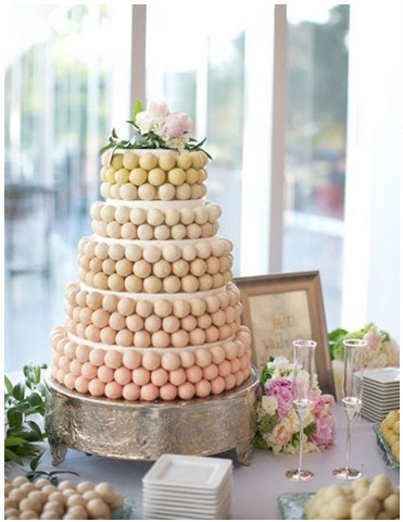 Cake Pops เค้กเสียบไม้ ไม้โลลี่ป๊อป แบบเค้กแต่งงาน